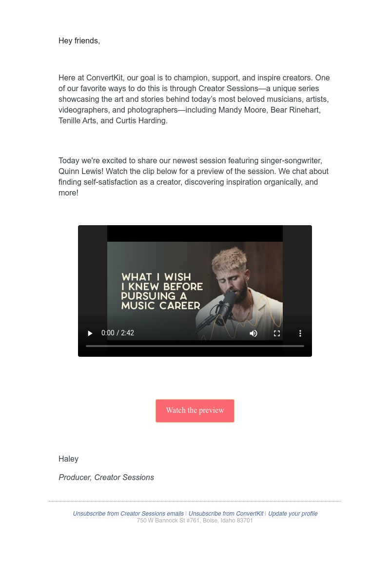 ConvertKit - Finding Self-Satisfaction as a Creator