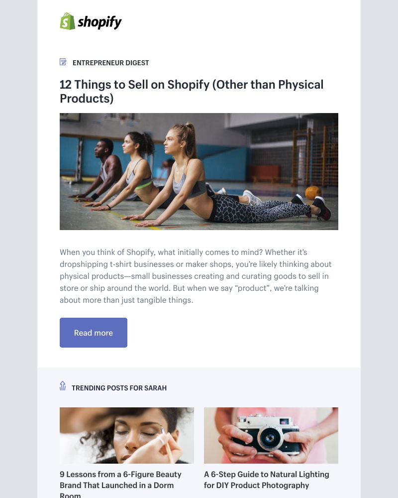 Shopify - 12 Things to Sell on Shopify (Other than Physical Products)