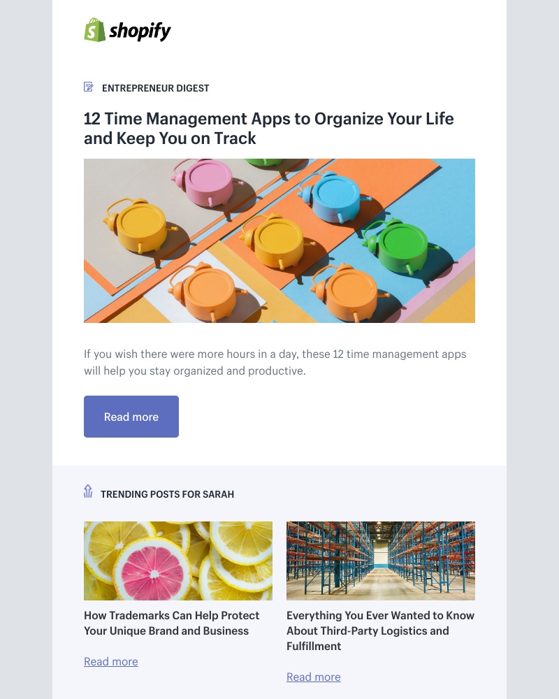 Shopify - 12 Time Management Apps to Organize Your Life and Keep You on Track