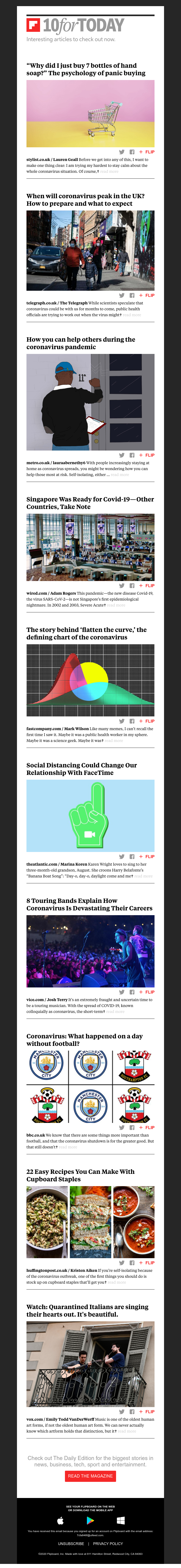 Flipboard - The psychology of panic buying