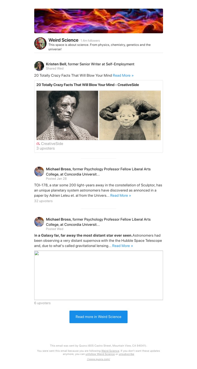 Quora - 20 Totally Crazy Facts That Will Blow Your Mind - 20 Totally Crazy Facts That Will Blow Your Mind - CreativeSide