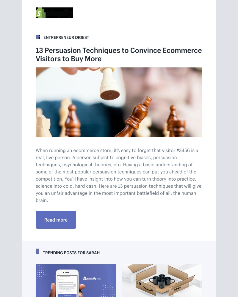 Shopify - 13 Persuasion Techniques to Convince Ecommerce Visitors to Buy More