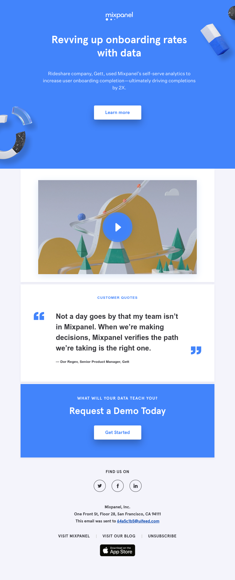 Mixpanel - Users stuck at onboarding? See how Gett used Mixpanel to fix that