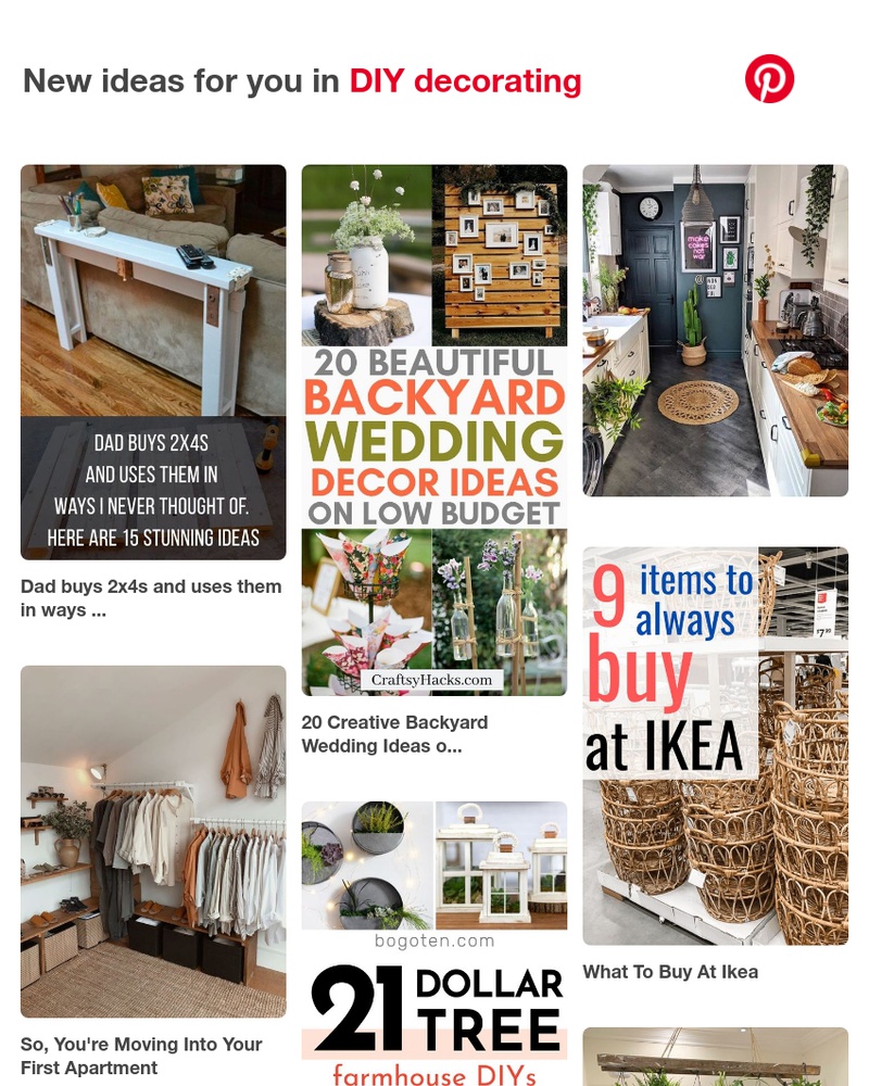 Pinterest - 🛠 14 DIY decorating Pins you might like