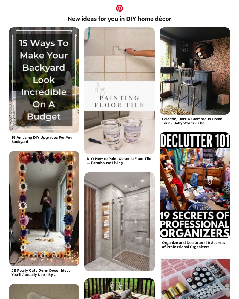 Pinterest - 🛠 14 DIY home décor Pins to check out