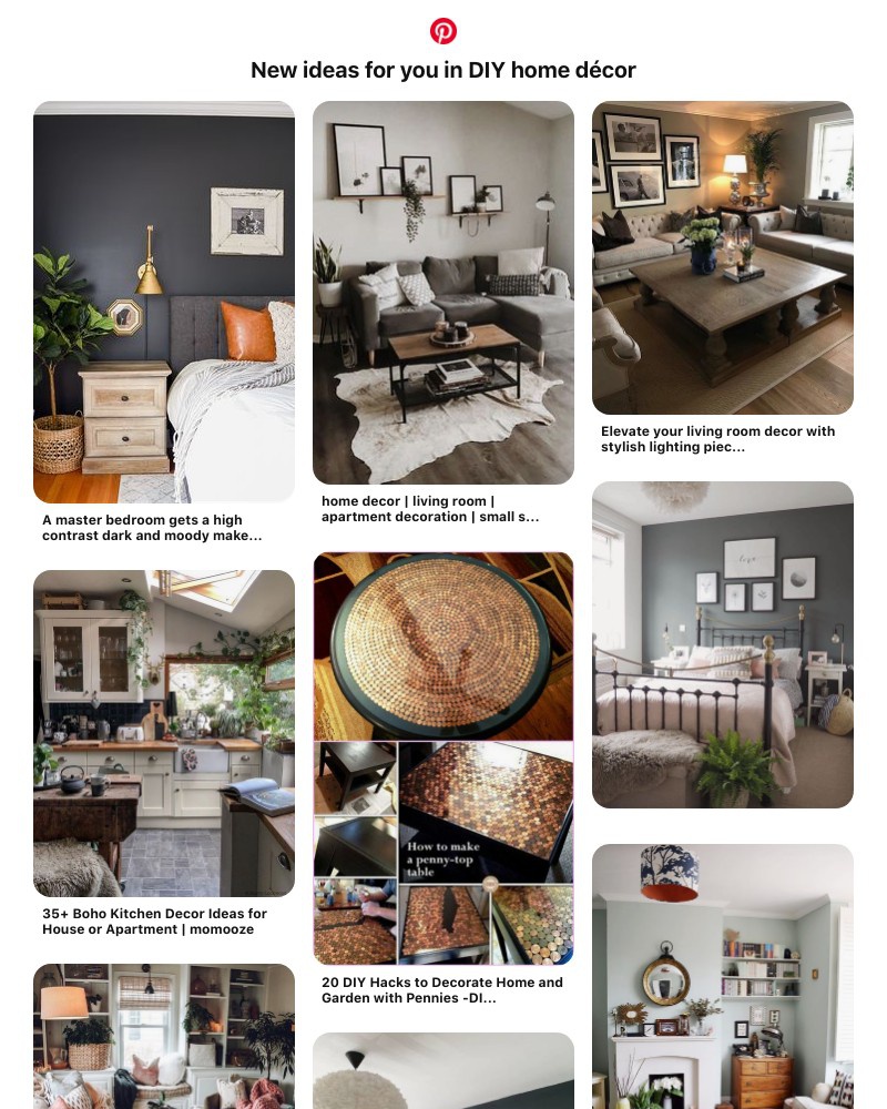 Pinterest - 🛠 14 DIY home décor Pins to check out