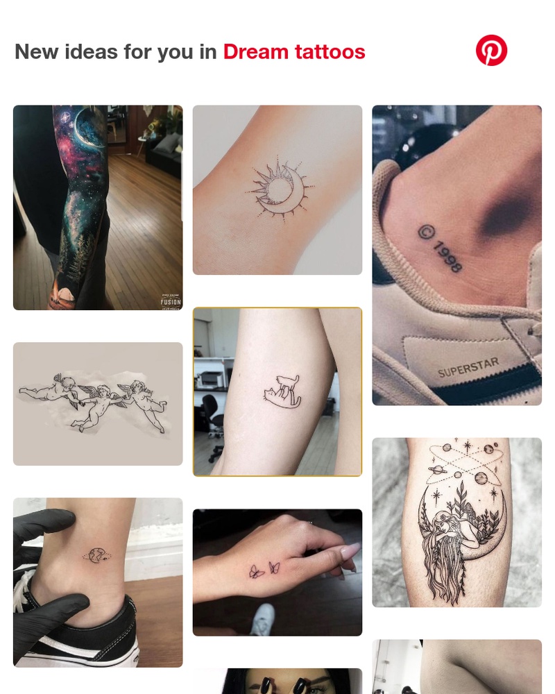 Pinterest - 📌 14 Dream tattoos Pins you might like