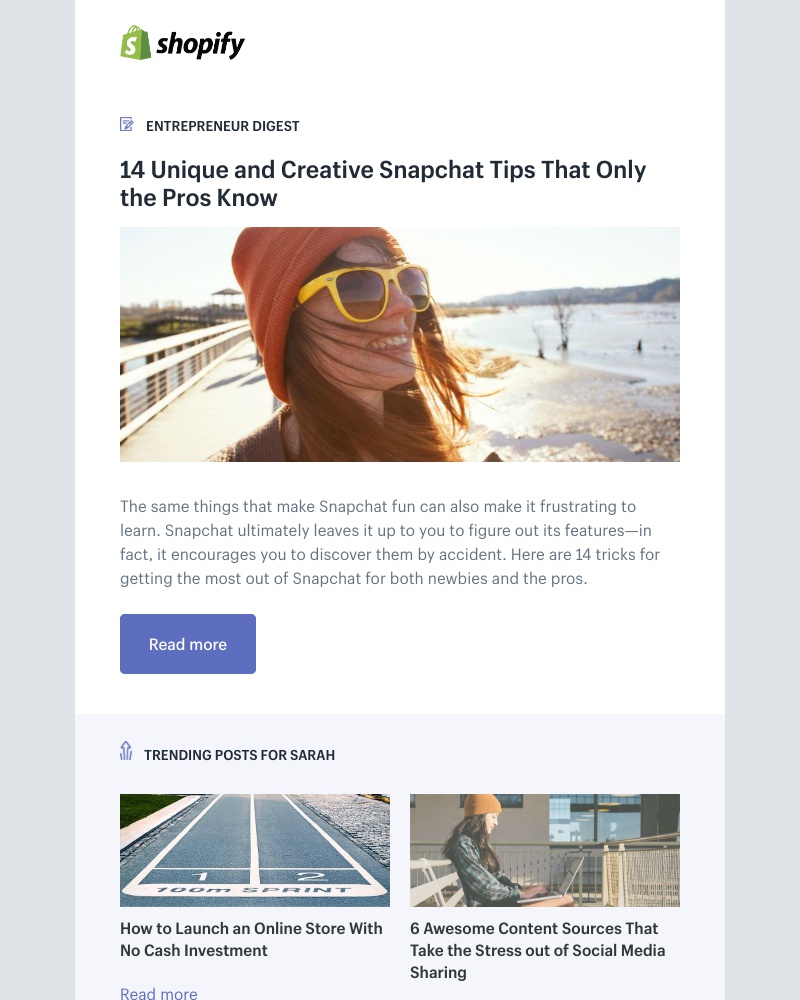 Shopify - 14 Unique and Creative Snapchat Tips That Only the Pros Know