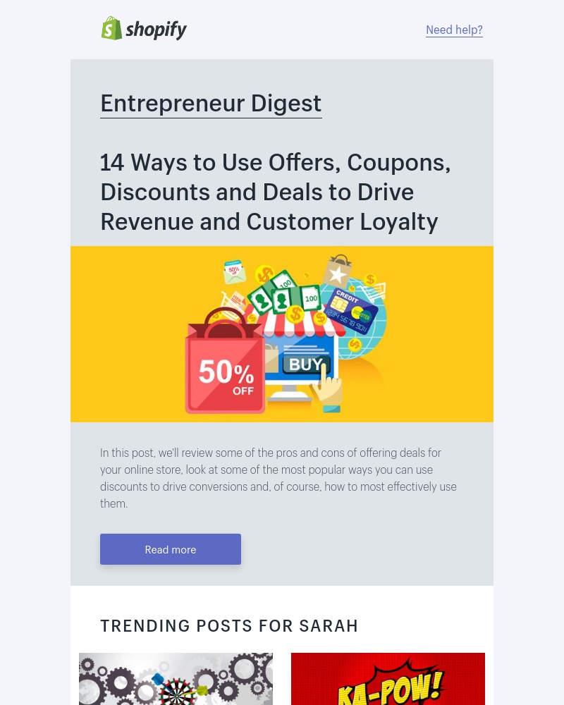 Shopify - 14 Ways to Use Offers, Coupons, Discounts and Deals
