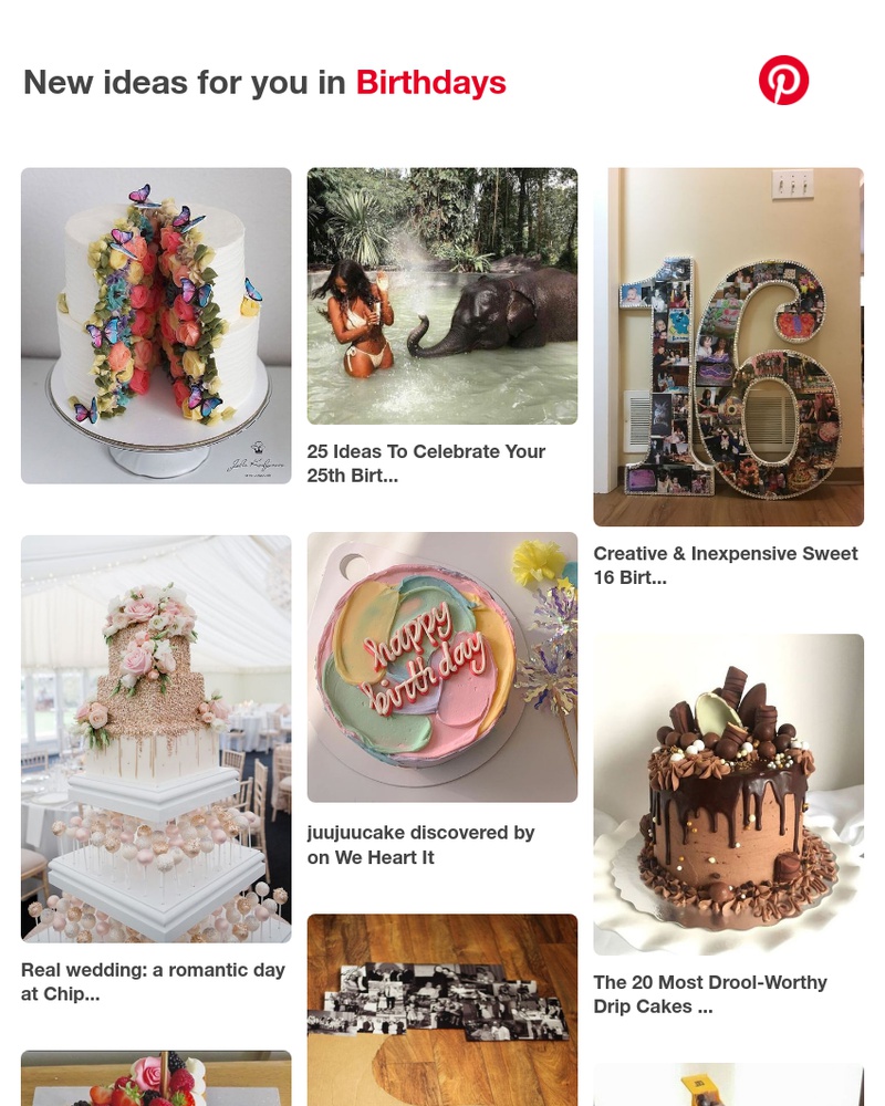 Pinterest - 🎂 15 Birthdays Pins you might like