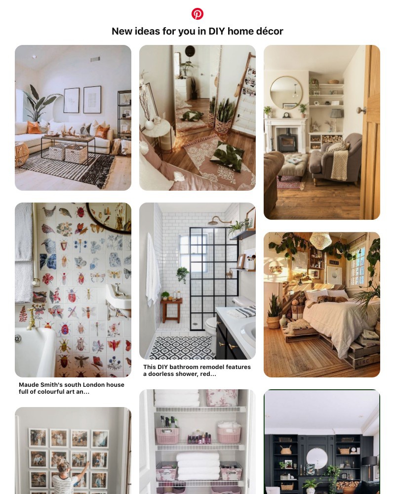 Pinterest - 🛠 15 DIY home décor Pins to check out
