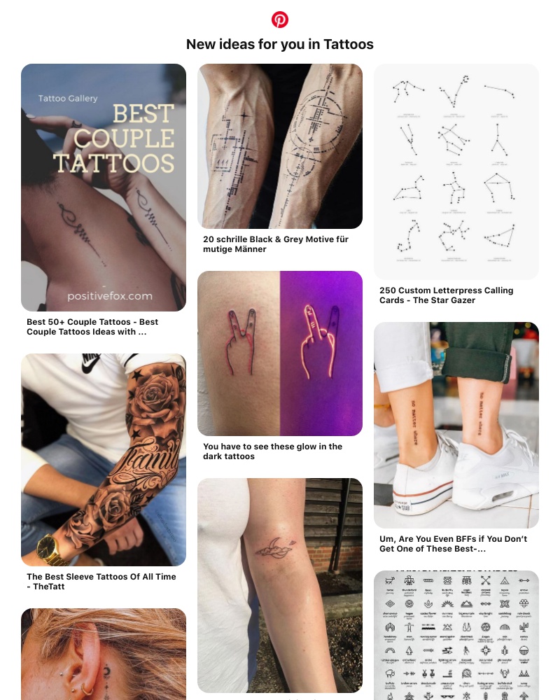 Pinterest - 📌 15 Tattoos Pins to check out