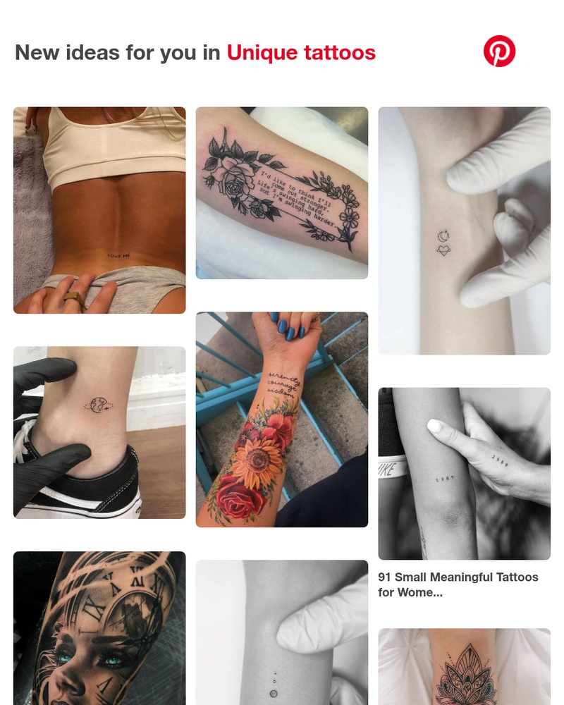 Pinterest - 📌 15 Unique tattoos Pins you might like