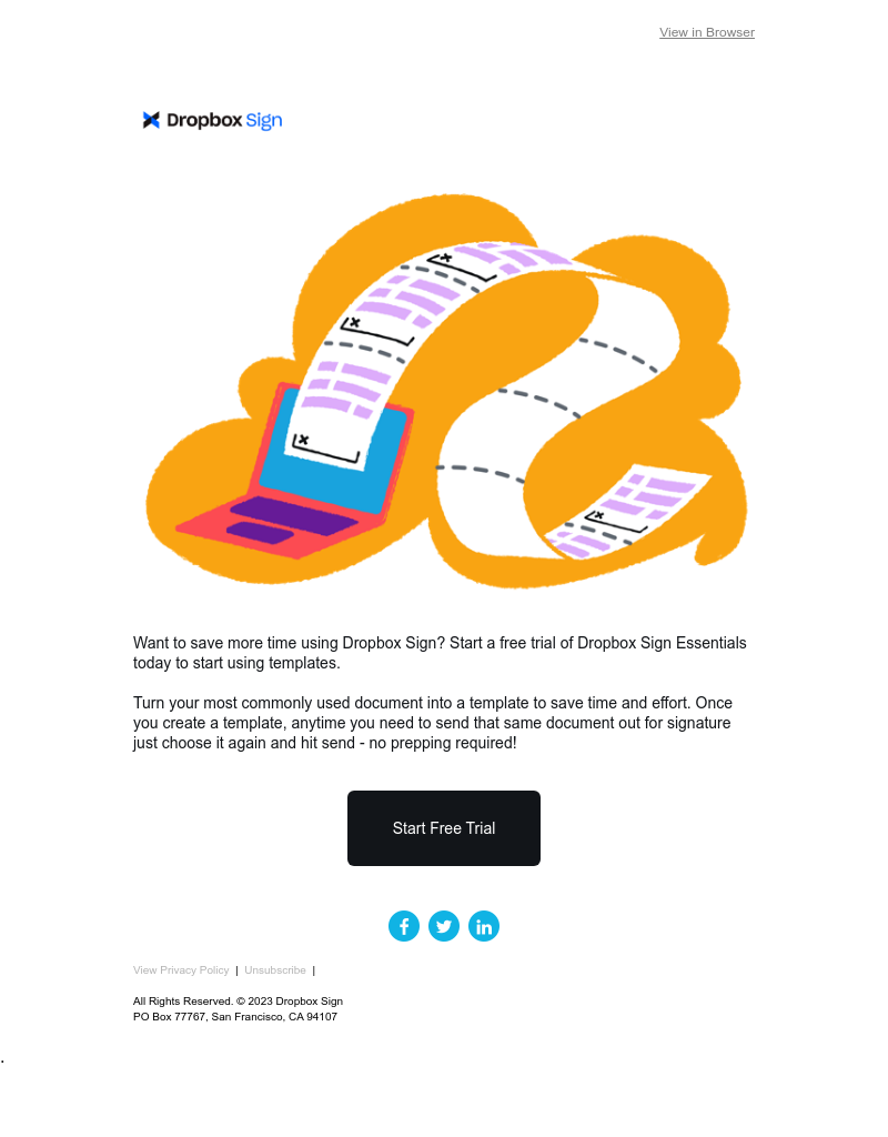 HelloSign - Save More Time with Dropbox Sign Templates