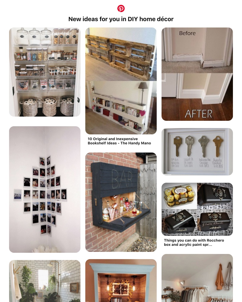 Pinterest - 🛠 16 DIY home décor Pins to check out