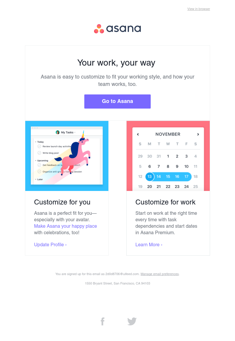 Asana - Make Asana the perfect fit for you