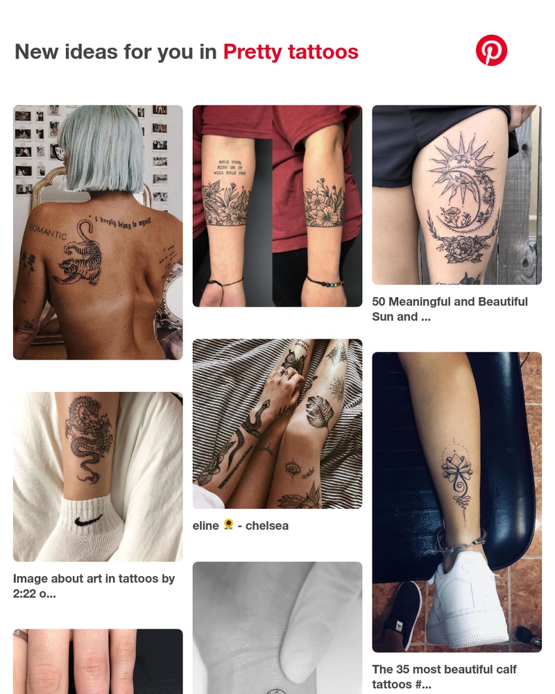 Pinterest - 📌 17 Pretty tattoos Pins to check out