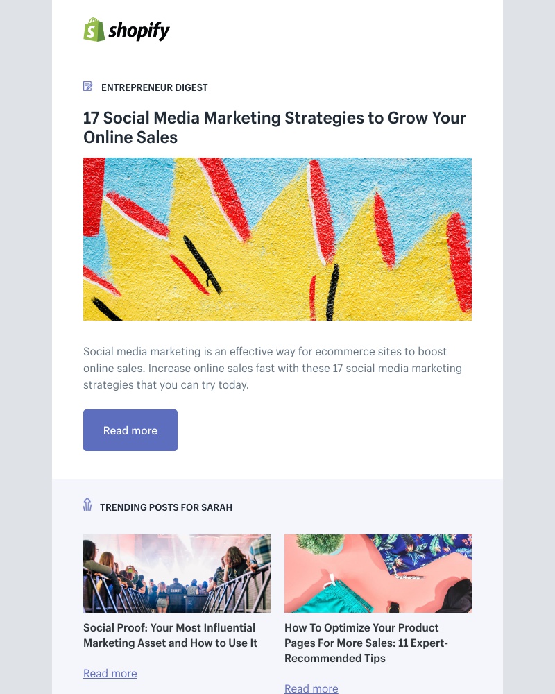 Shopify - 17 Social Media Marketing Strategies to Grow Your Online Sales
