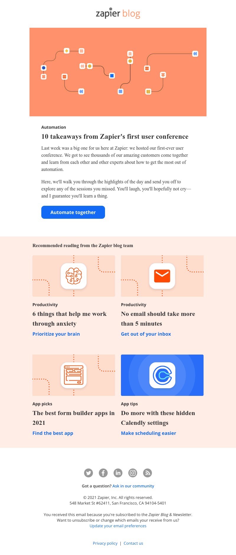 Zapier - Automation isn't a solo endeavor