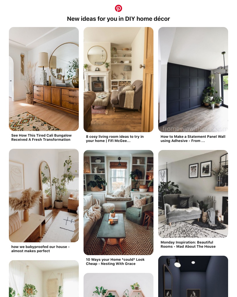 Pinterest - 🛠 18 DIY home décor Pins you might like
