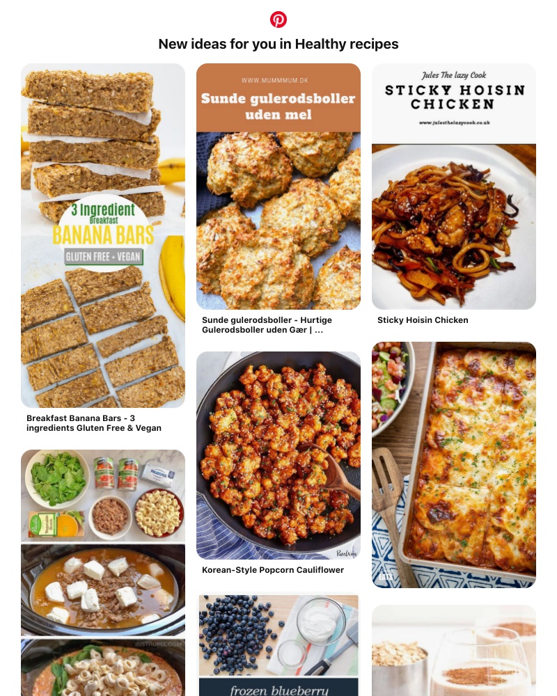 Pinterest - 🍳 18 Healthy recipes Pins to check out