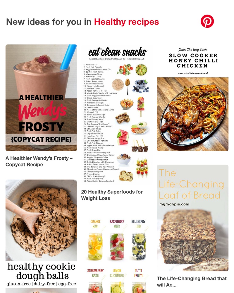Pinterest - 🍳 18 Healthy recipes Pins you might like