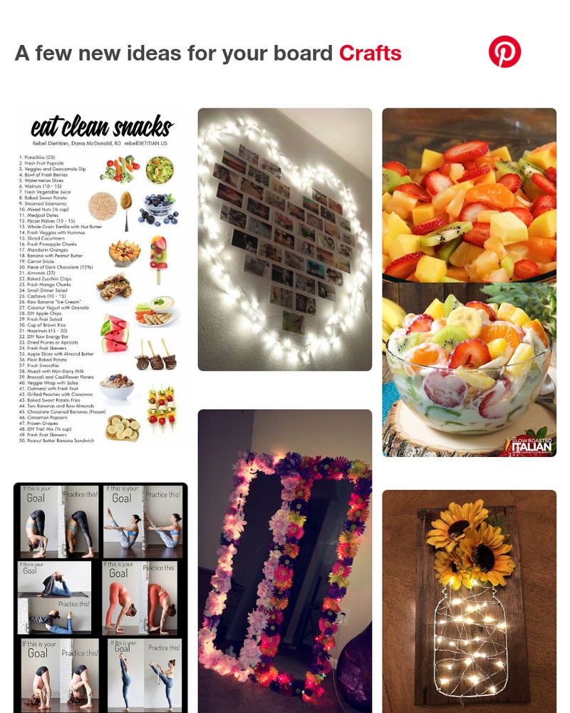 Pinterest - 18 more Pins for Crafts board