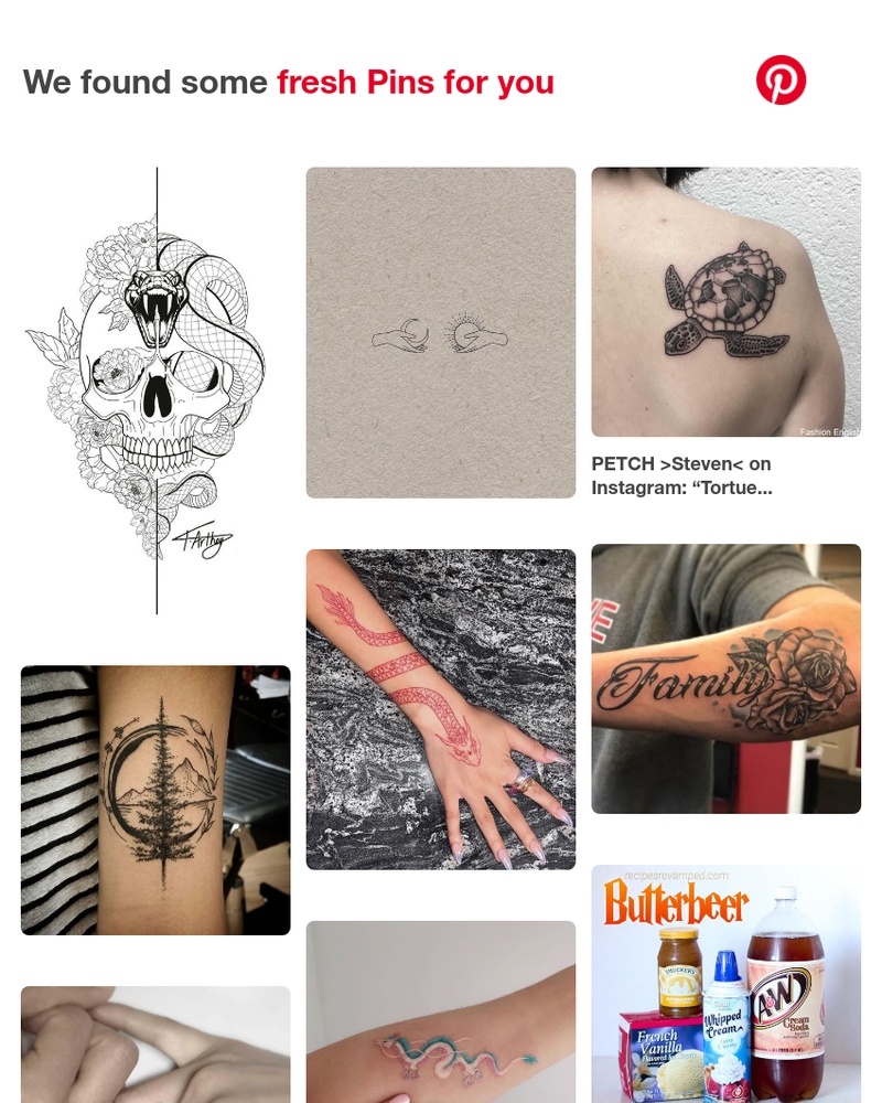 Pinterest - 18 new ideas based on some of your best boards