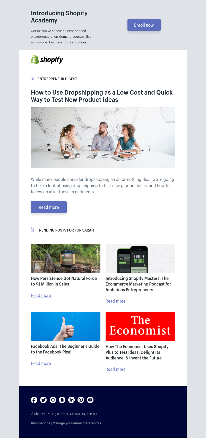 Shopify - How to Use Drop shipping to Drive Sales