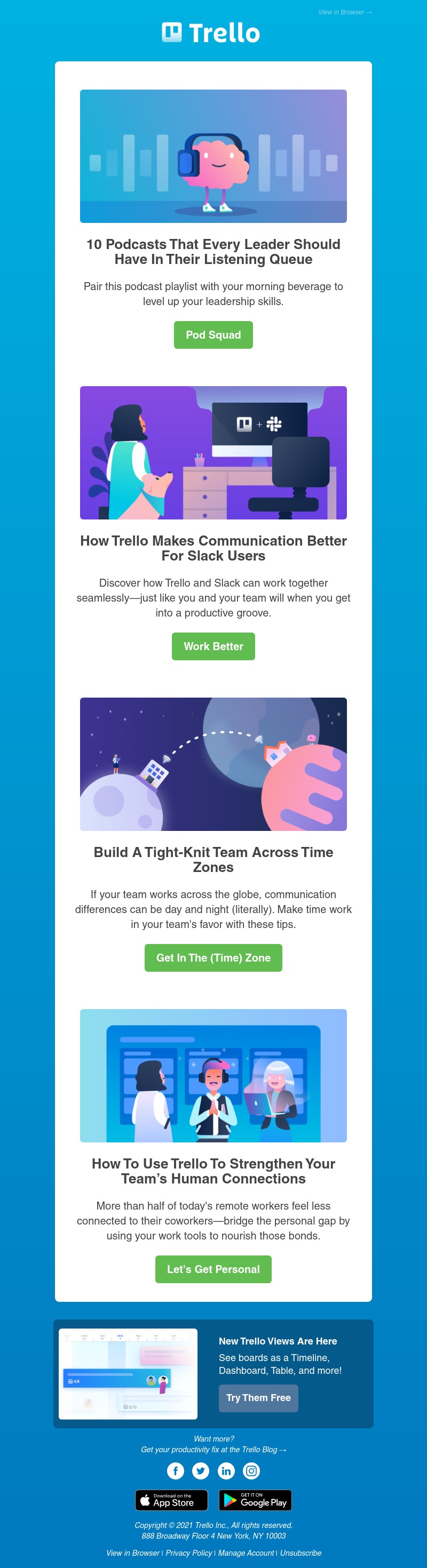 Trello - 10 podcasts to add to your playlist
