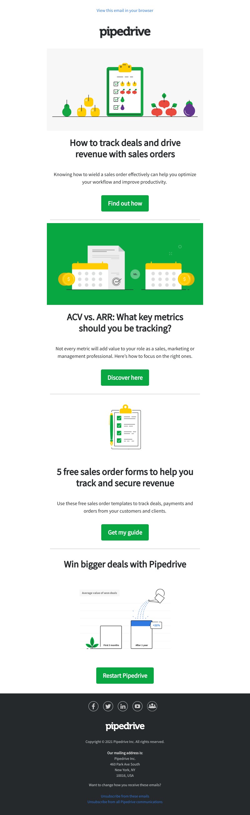 Pipedrive - 5 free sales order form templates to help you track deals