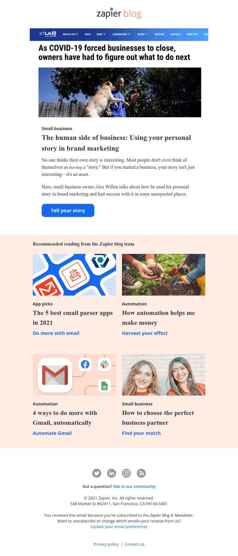Zapier - The human side of business