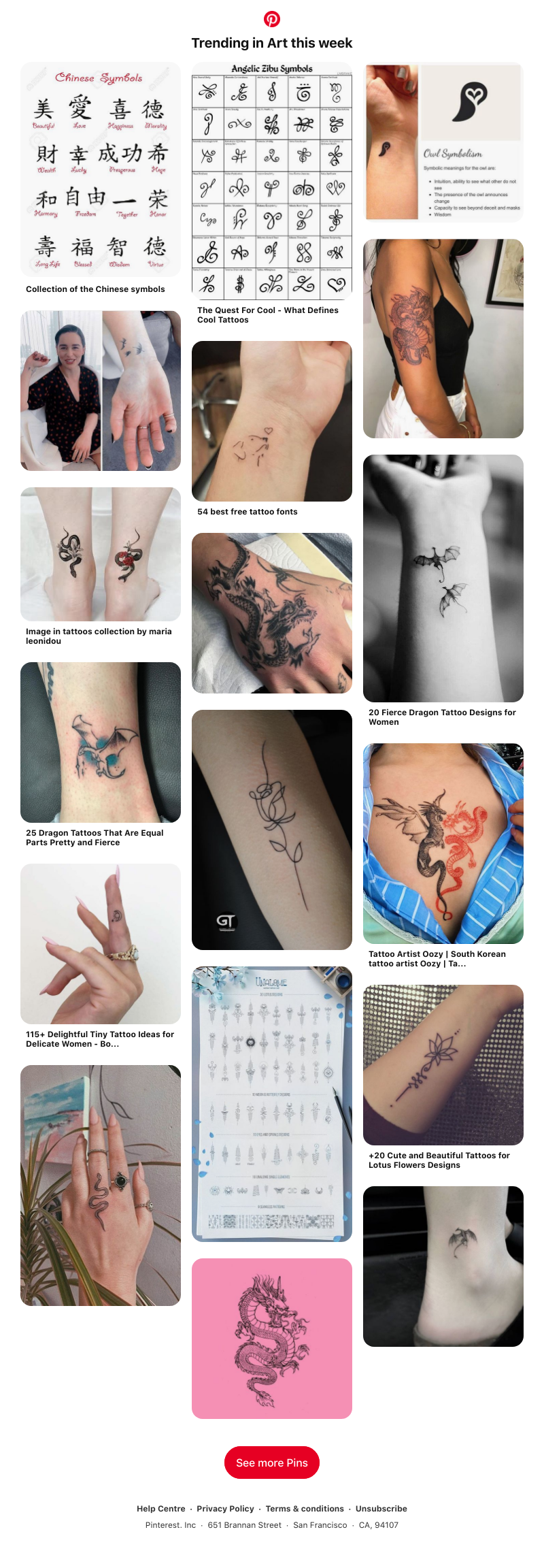 Pinterest - 📌 Celtic tattoo, Dragon tattoo and more Pins trending on Pinterest