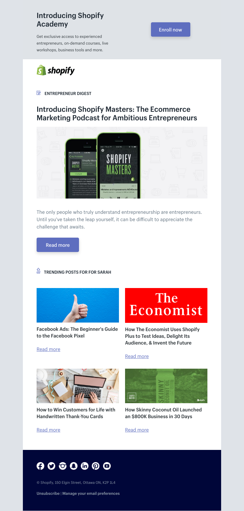 Shopify - Introducing Shopify Masters
