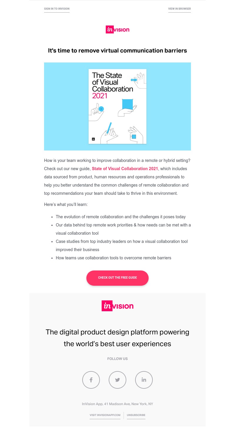 InVision - Your lookback at the state of visual collaboration in 2021
