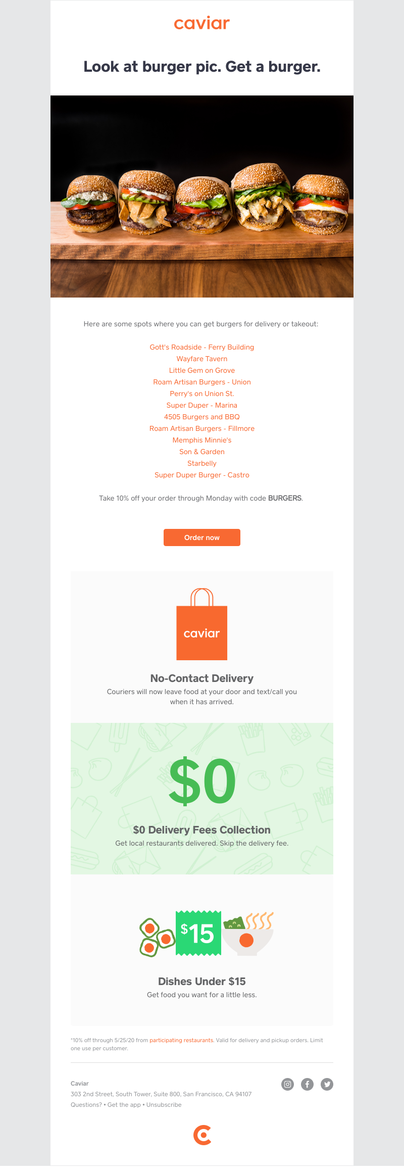  - 🍔🍔🍔 + 10% off