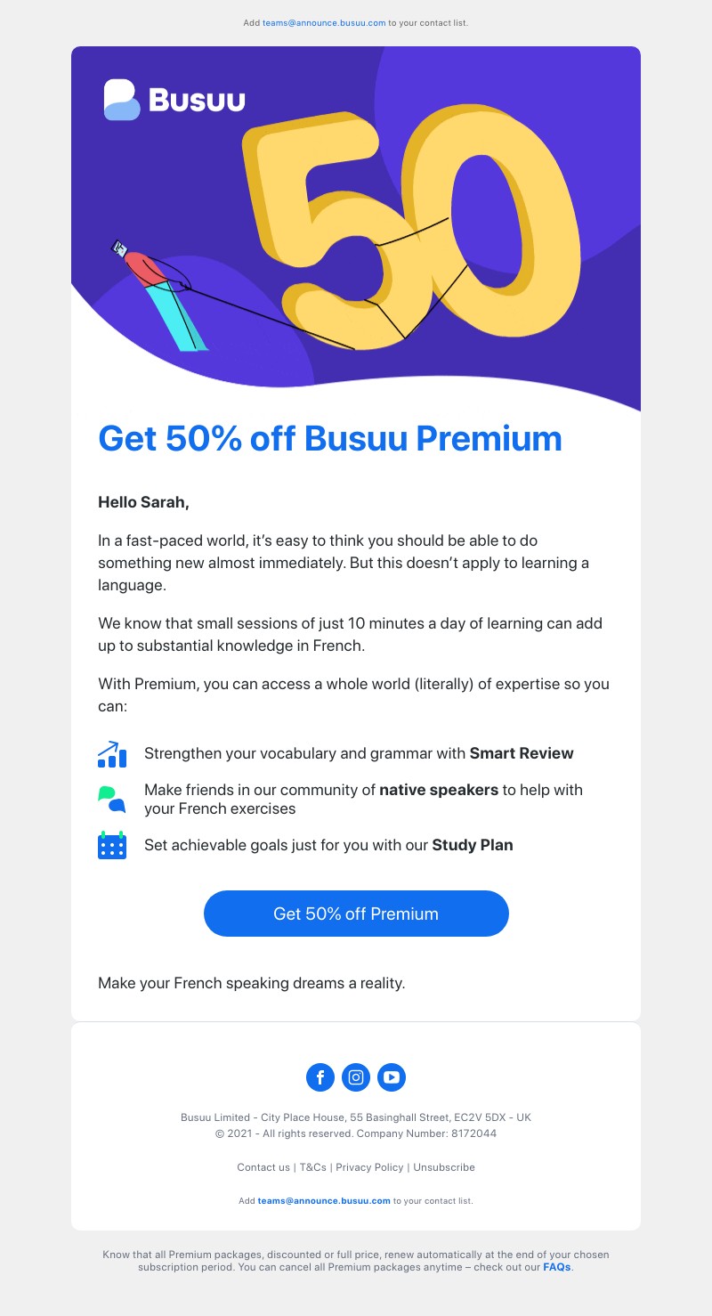 Busuu - Something for the weekend? 💃