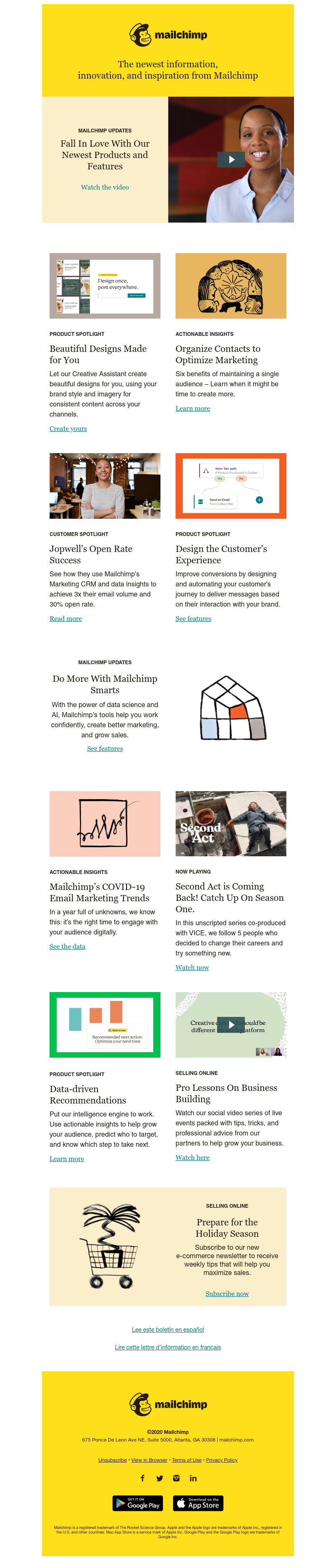 Mailchimp - Find out what's new