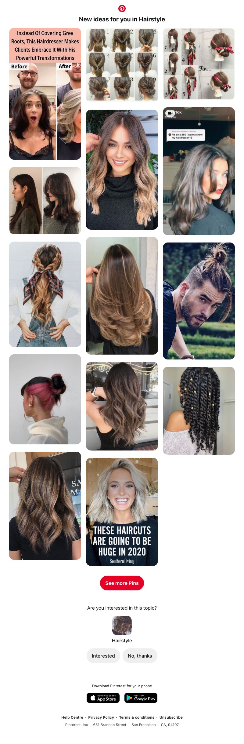 Pinterest - 💇 14 Hairstyle Pins to check out