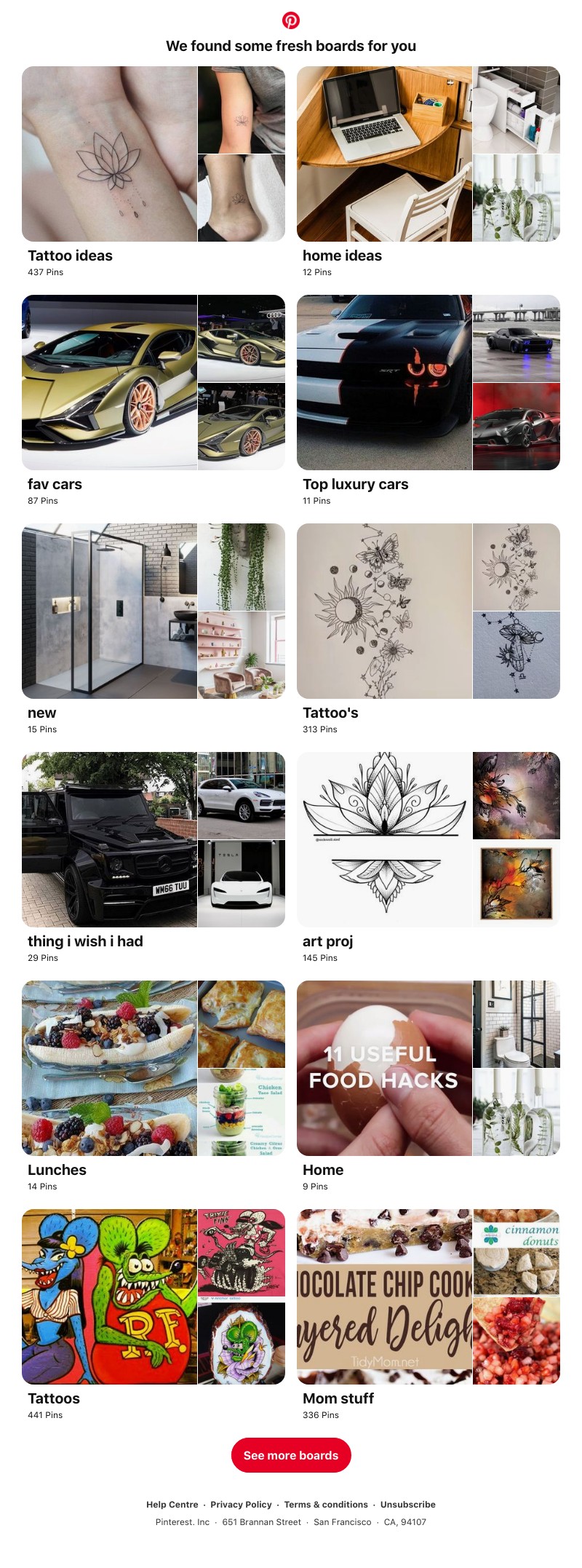 Pinterest - Tattoo ideas, fav cars and 12 other boards like yours