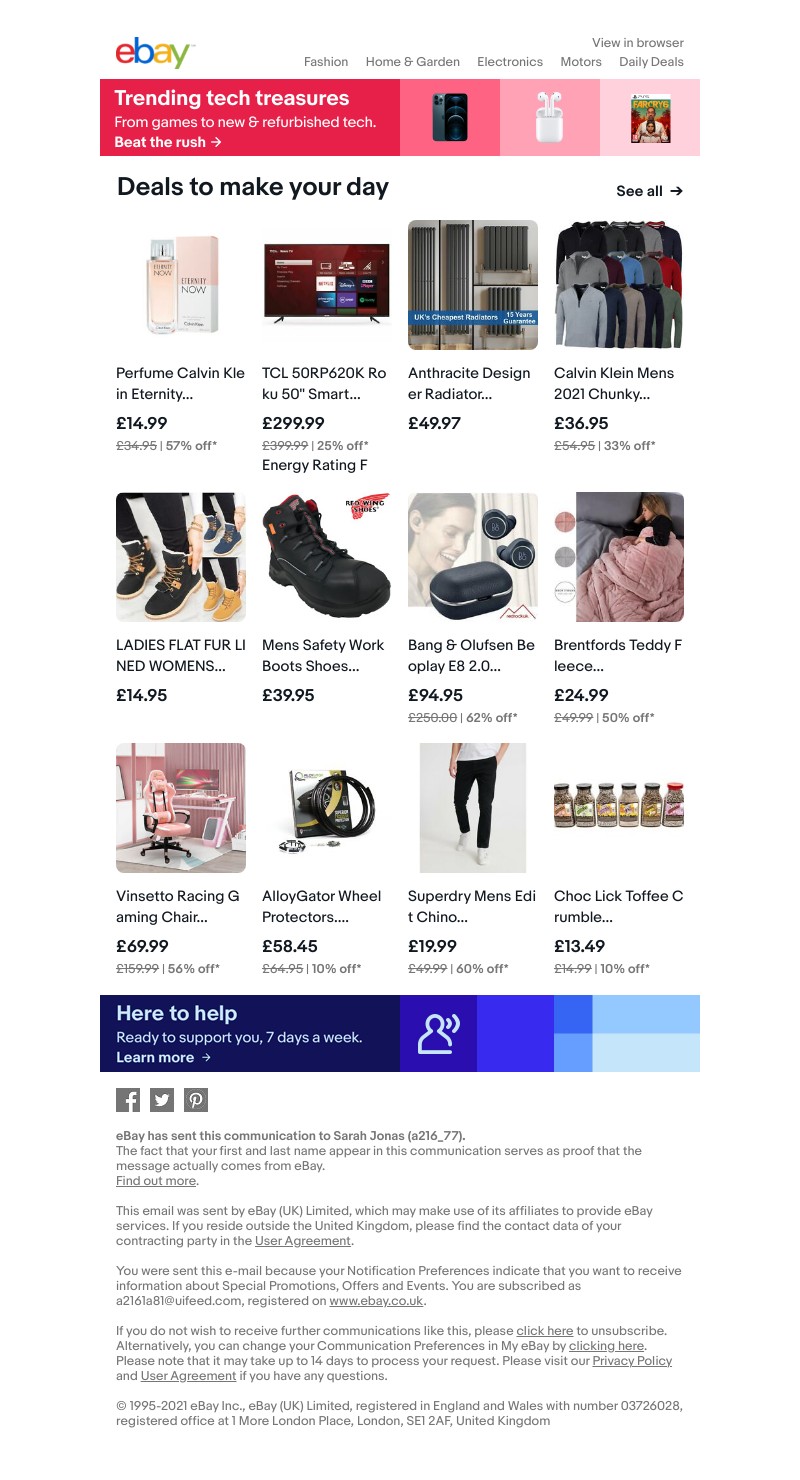 eBay - Get ahead this festive season with great gifts 🎁📝✔️