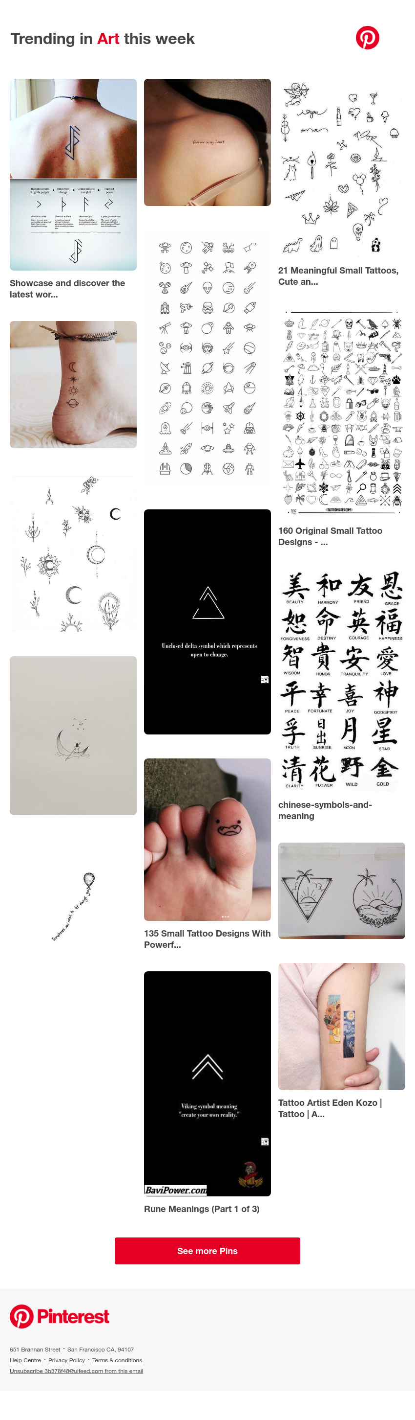Pinterest - 📌 Meaningful tattoos, Mini tattoos and more Pins trending on Pinterest