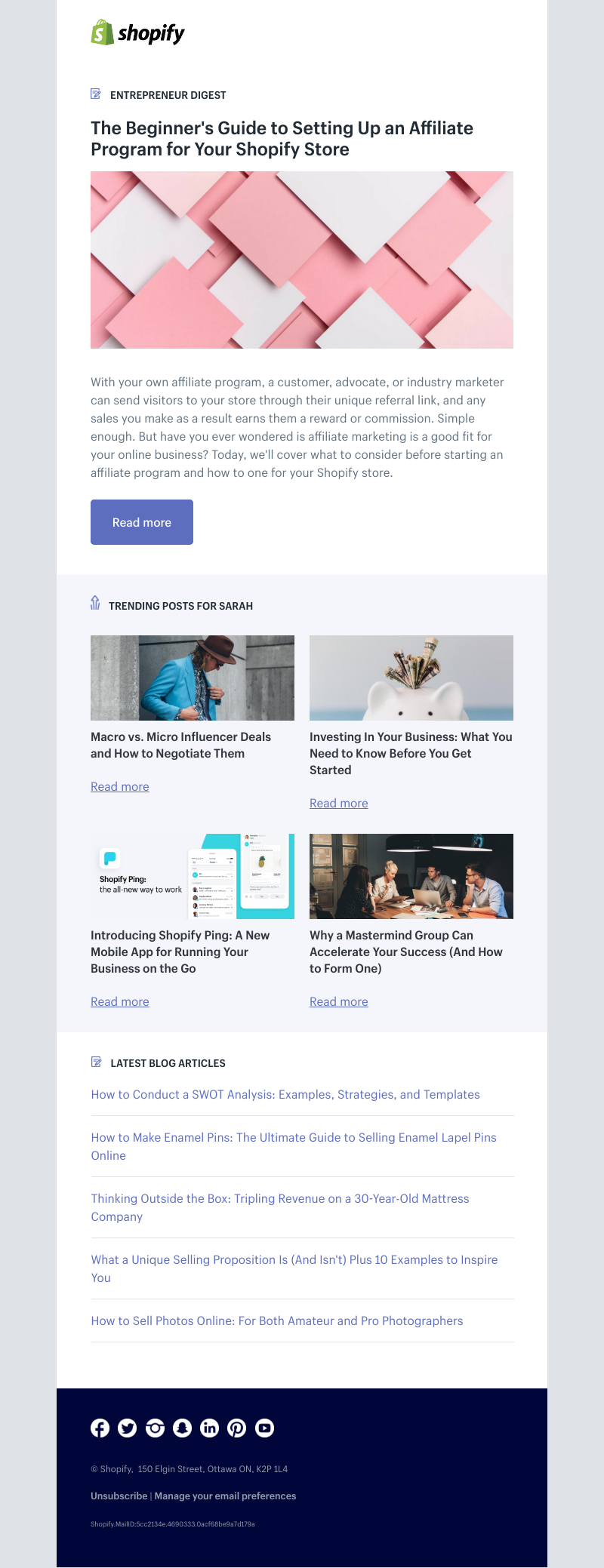 Shopify - The Beginner's Guide to Setting Up an Affiliate Program for Your Shopify Store
