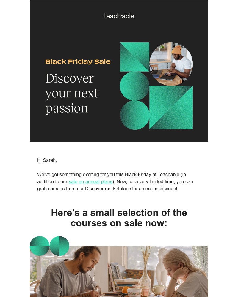 Teachable - 20+ courses to help you find your next thing