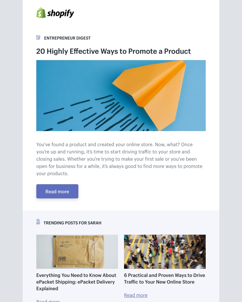Shopify - 20 Highly Effective Ways to Promote a Product