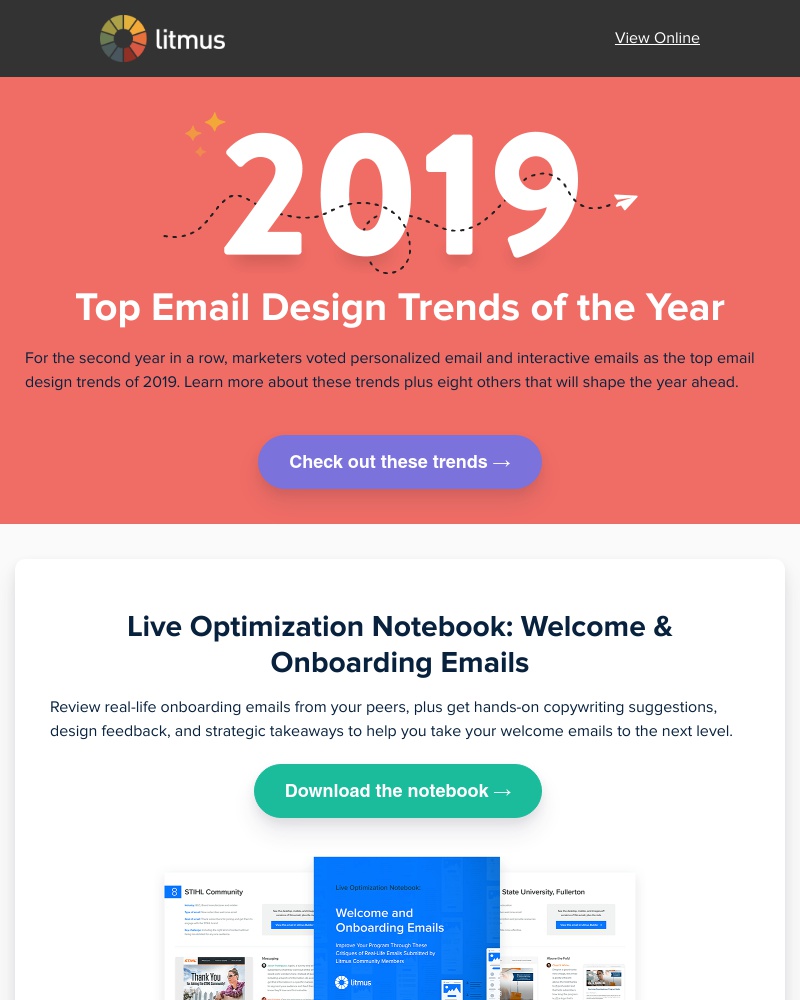 Litmus - 2019's top email trends