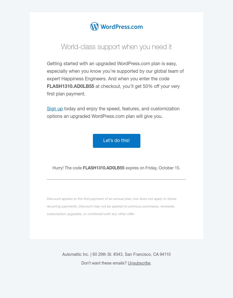 WordPress - Supercharge your website with this special offer