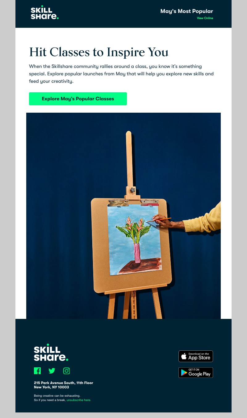 Skillshare - May’s Most Popular Classes