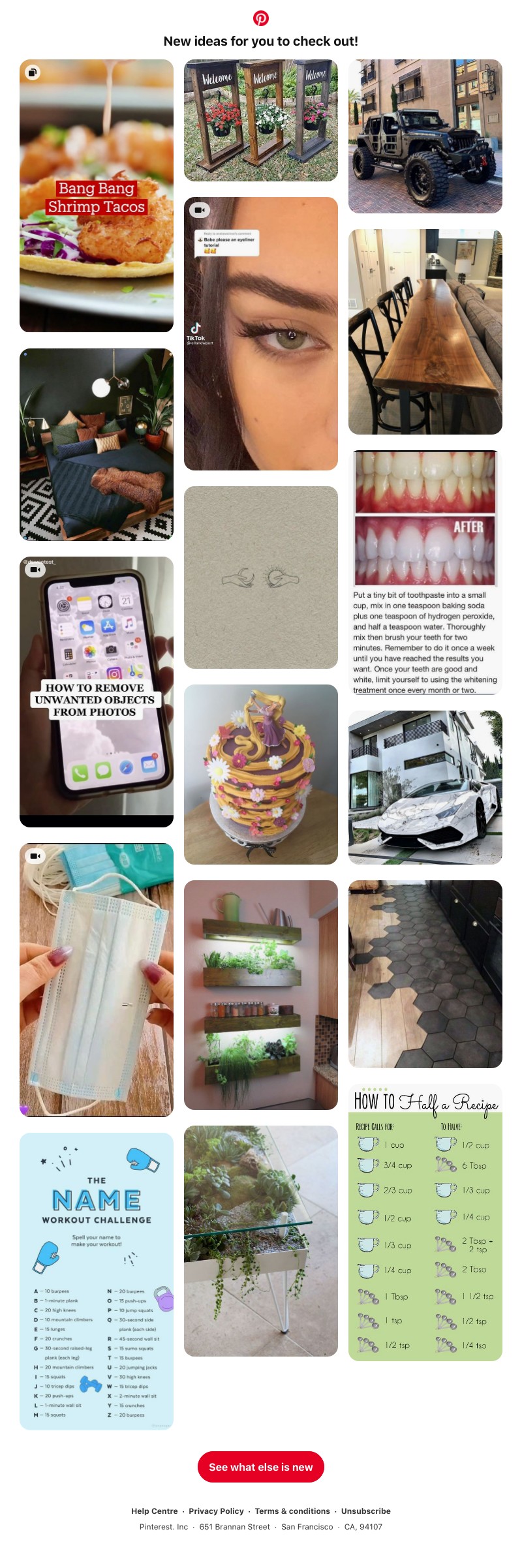 Pinterest - New ideas are ready for you