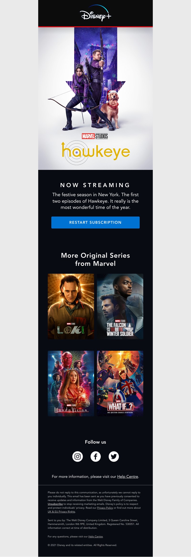 Disney+ - Now Streaming | Hawkeye 🏹